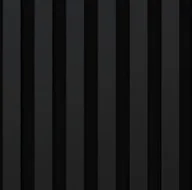 Panele ścienne i boazeria - Panel Ścienny 3D Akustyczny Lamela Mdf Na Filcu 260X13,2 Cm Czarny Mat - miniaturka - grafika 1