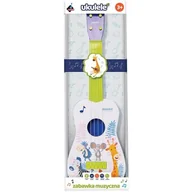 Instrumenty muzyczne dla dzieci - Askato Gitara ukulele zielona - Askato - miniaturka - grafika 1