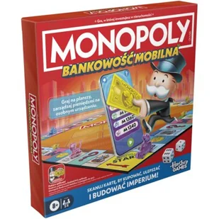 Gra planszowa HASBRO Monopoly Bankowość mobilna G1424 - Gry planszowe - miniaturka - grafika 1