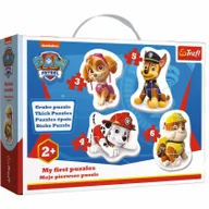 Puzzle - Trefl Puzzle Baby Classic Skye, Masshall, Chase i Rubble / Viacom Psi Patrol 36087 - miniaturka - grafika 1