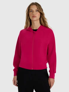 4F Bluza dresowa rozpinana z modalem damska - różowa L - Bluzy damskie 4F Bluza dresowa rozpinana z modalem damska - różowa L - Bluzy damskie - miniaturka - grafika 1