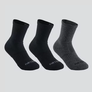 Skarpety sportowe tenis RS500 high dla dzieci 3 pary - Squash - miniaturka - grafika 1