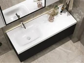 Umywalki - Umywalka JESSEL 1200 L - miniaturka - grafika 1