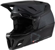 Kaski rowerowe - Leatt Leatt MTB Gravity 8.0 Composite Helmet, czarny 55-56cm 2022 Kaski Fullface i Downhill LE-HLT-2110/2312/S - miniaturka - grafika 1