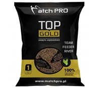 Zanęty - Zanęta MatchPro Top Gold Team Feeder River 1 kg - miniaturka - grafika 1