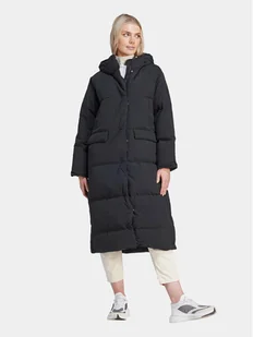 adidas Kurtka puchowa Big Baffle Coat IK3159 Czarny Loose Fit - Kurtki damskie - miniaturka - grafika 1