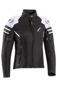 Odzież motocyklowa - Kurtka Motocyklowa Ixon Ilana EVO Damska Czarny/Złamany Biały/SzaryXS - miniaturka - grafika 1