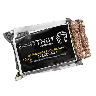 This-1 - Baton survivalowy energetyczny - Czekolada - 531 kcal - 100 g - Racje żywnościowe - miniaturka - grafika 1