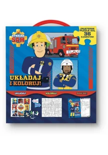 Strażak Sam. Układaj i koloruj - Literatura popularno naukowa dla młodzieży - miniaturka - grafika 2