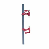 Imadła i ściski - PIHER ŚCISK STOLARSKI MAXIPRESS ODWRÓCONY F100 MAX. SIŁA NACISKU 900KG RAMIĘ 12CM P60510(ITA-P60510) - miniaturka - grafika 1