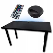 Biurka gamingowe - Biurko Gamingowe 120X60X18 Przepust - miniaturka - grafika 1