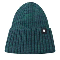 Czapki dla dzieci - Czapka Reima Villaisa 5300282B Zielony - miniaturka - grafika 1