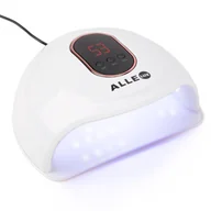 Lampy UV do paznokci - AlleLux Lampa do paznokci UV/LED 72W do lakierów hybrydowych Biała T15 - miniaturka - grafika 1