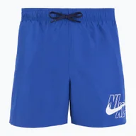 Kąpielówki męskie - Szorty kąpielowe męskie Nike Logo Solid 5" Volley - miniaturka - grafika 1