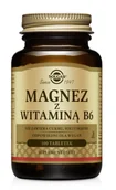 Witaminy i minerały - Solgar Magnez z witaminą B6 - 100 tabletek - miniaturka - grafika 1