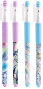 Happy Color Długopis wymazywalny Holo Wave z gripem niebieski 40 szt. - Długopisy - miniaturka - grafika 1
