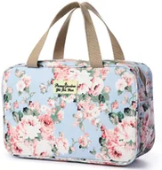 Torebki damskie - Hjkiopc KOSMETYCZKA Duża Wodoodporna Torba Podróżna Różowa - miniaturka - grafika 1