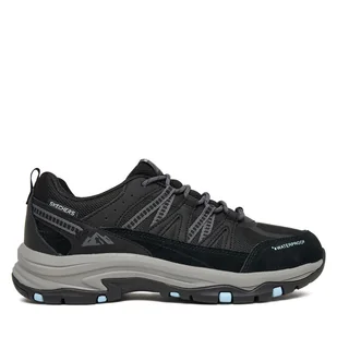 Trekkingi Skechers Trego 180003/BKBL Czarny - Buty trekkingowe damskie - miniaturka - grafika 1