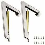 Zawiasy, okucia i inne akcesoria - 2 szt. pneumatyczne złącze 150N hydrauliczne złącze meblowe amortyzator drzwi szafka regał meble - miniaturka - grafika 1