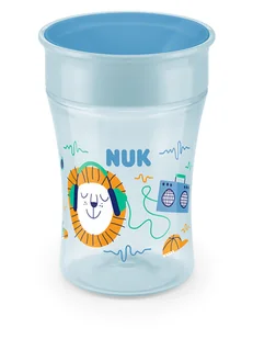 NUK Kubek "Magic Cup" w kolorze niebieskim do nauki picia - 230 ml - Butelki dla niemowląt - miniaturka - grafika 1