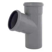 Łączniki, trójniki, kształtki - Trójnik 110 x 110 x 67 szary - miniaturka - grafika 1