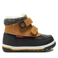 Buty dla chłopców - Śniegowce Kimberfeel Mini Brązowy - miniaturka - grafika 1