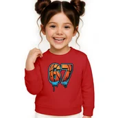 Bluzy dla dziewczynek - BLUZA DZIECIĘCA 67 SIX SEVEN VIRAL KOSZYKÓWKA 110-116 DLA CHŁOPCA - miniaturka - grafika 1