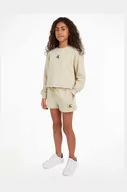 Dresy i komplety dla dziewczynek - Calvin Klein Jeans komplet dziecięcy kolor beżowy - miniaturka - grafika 1