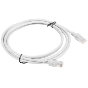 Lanberg Patch cord kat.5E 2M szary PCU5-10CC-0200-S - Patchcordy - miniaturka - grafika 1
