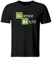Koszulki męskie - Koszulka z Nadrukiem Science Bitch, Prezent dla Fana, roz. XXL - miniaturka - grafika 1