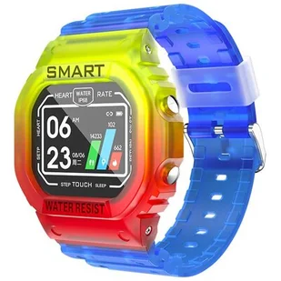 Kumi U2M Wielokolorowy - Smartwatch - miniaturka - grafika 1