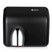 Suszarki do rąk i włosów - Sanjo Suszarka do rąk 2500W Lupus ABS czarna z ruchomą dyszą - miniaturka - grafika 1