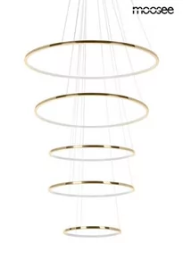MOOSEE lampa wisząca RING SLIM L złota - Lampy sufitowe - miniaturka - grafika 1