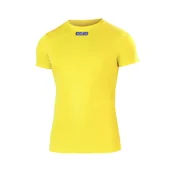 Odzież do sportów motorowych - T-shirt kartingowy Sparco B-Rookie żółty - miniaturka - grafika 1