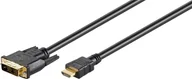 Kable komputerowe i do monitorów - Kabel Goobay HDMI - DVI-D 2m czarny 51580 - miniaturka - grafika 1