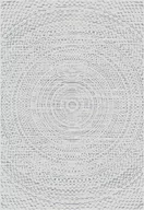 Dywany - Dekoria Dywan Breeze Circles wool/cliff grey 200x290cm 200x290cm 802-94 - miniaturka - grafika 1
