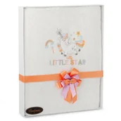 Ręczniki - Ręcznik upominkowy T/0444 biały jednorożec 400g /m2 na prezent Eurofirany - miniaturka - grafika 1