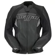 Odzież motocyklowa - Furygan Damskie kurtki i płaszcze Alba, czarny/biały, XXL - miniaturka - grafika 1