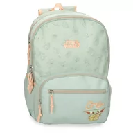 Plecaki szkolne i tornistry - Joumma Star wars Grogu Plecak szkolny Zielony 32x44x17 cms Poliester 24,68L, Zielony, plecak szkolny - miniaturka - grafika 1