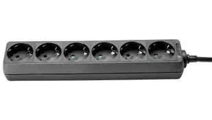 Adam Hall Accessories 8747 X 6 M 5 - 6-gniazdkowa listwa zasilająca 5m długość kabla 8747X6M5 - Akcesoria do nagłośnienia - miniaturka - grafika 1
