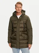 Kurtki męskie - Geox Kurtka zimowa Sapienza M4628K TC188 F1789 Khaki Regular Fit - miniaturka - grafika 1