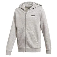 Bluzy dla dziewczynek - adidas Yb E Lin FZ HD Bluza Dzieci - miniaturka - grafika 1