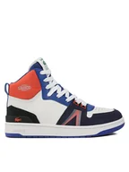 Sneakersy męskie - Lacoste Sneakersy L001 Mid 123 1 Sma 745SMA0027042 Biały - miniaturka - grafika 1