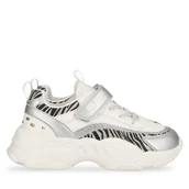 Buty dla dziewczynek - Sneakersy ZigZag Fialey Z222307 Biały - miniaturka - grafika 1