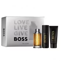 Hugo Boss, Boss The Scent For Man, zestaw kosmetyków, 3 szt. - Zestawy perfum męskich - miniaturka - grafika 1