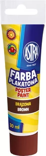 Astra Farby plakatowe w tubie ASTRA 30ml - brązowa 00028AST - Farby i media malarskie - miniaturka - grafika 3