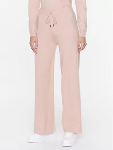 Liu Jo Sport Spodnie dresowe TA3049 MS005 Beżowy Loose Fit - Spodnie sportowe damskie - miniaturka - grafika 1