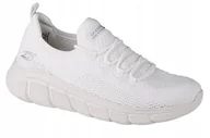 Buty sportowe damskie - Buty sportowe damskie Skechers Białe 117121-WHT rozmiar 40 - miniaturka - grafika 1