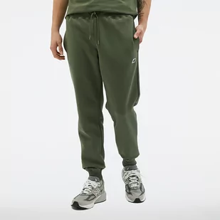 Spodnie męskie New Balance MP23600DON  zielone - Spodnie męskie - miniaturka - grafika 1