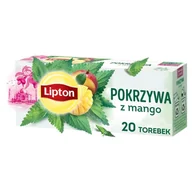 Herbata - Lipton Herbatka ziołowa aromatyzowana pokrzywa z mango 26 g (20 torebek) - miniaturka - grafika 1